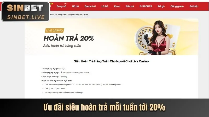 Khuyến mãi nạp lần đầu sv368vi